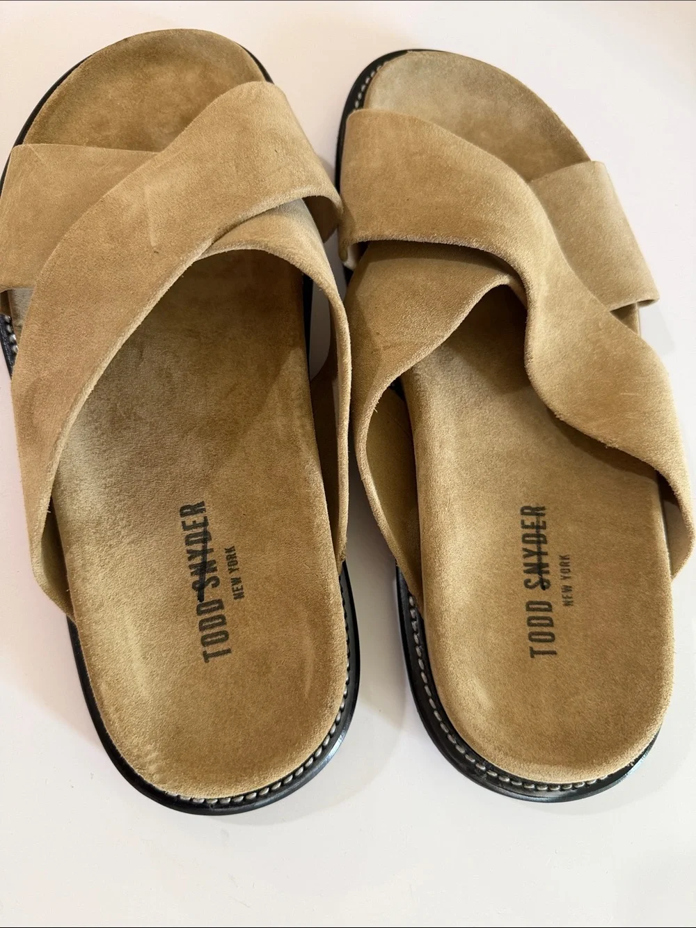 Todd Snyder soft suede